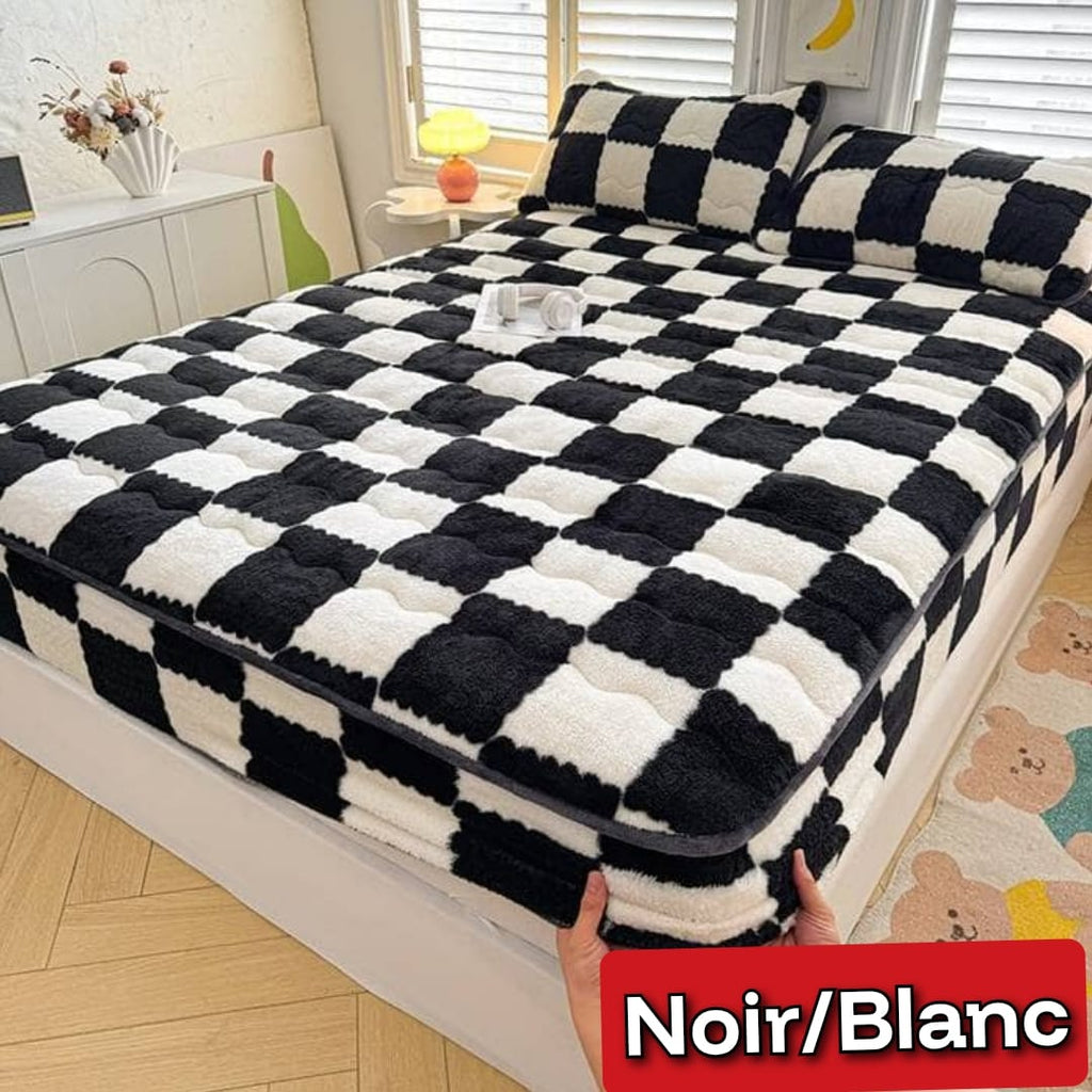 Literie-draps en velour