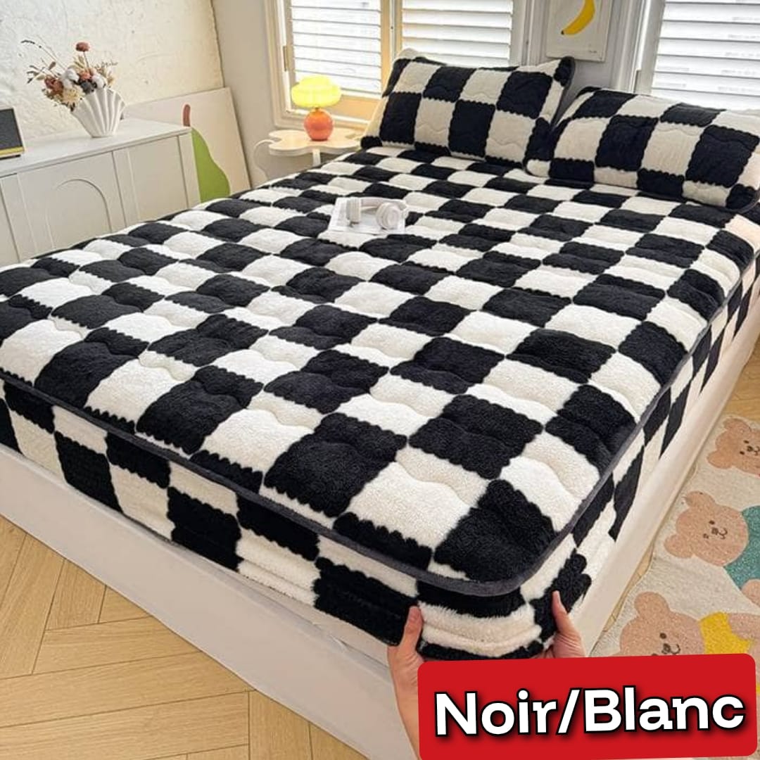 Literie-draps en velour