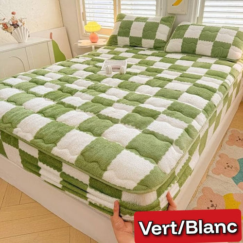 Literie-draps en velour