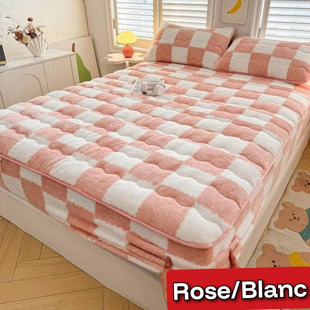 Literie-draps en velour
