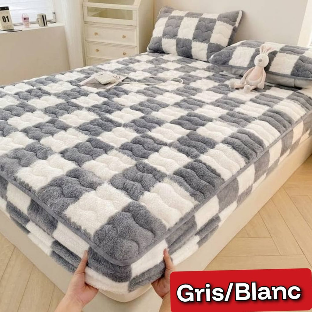 Literie-draps en velour